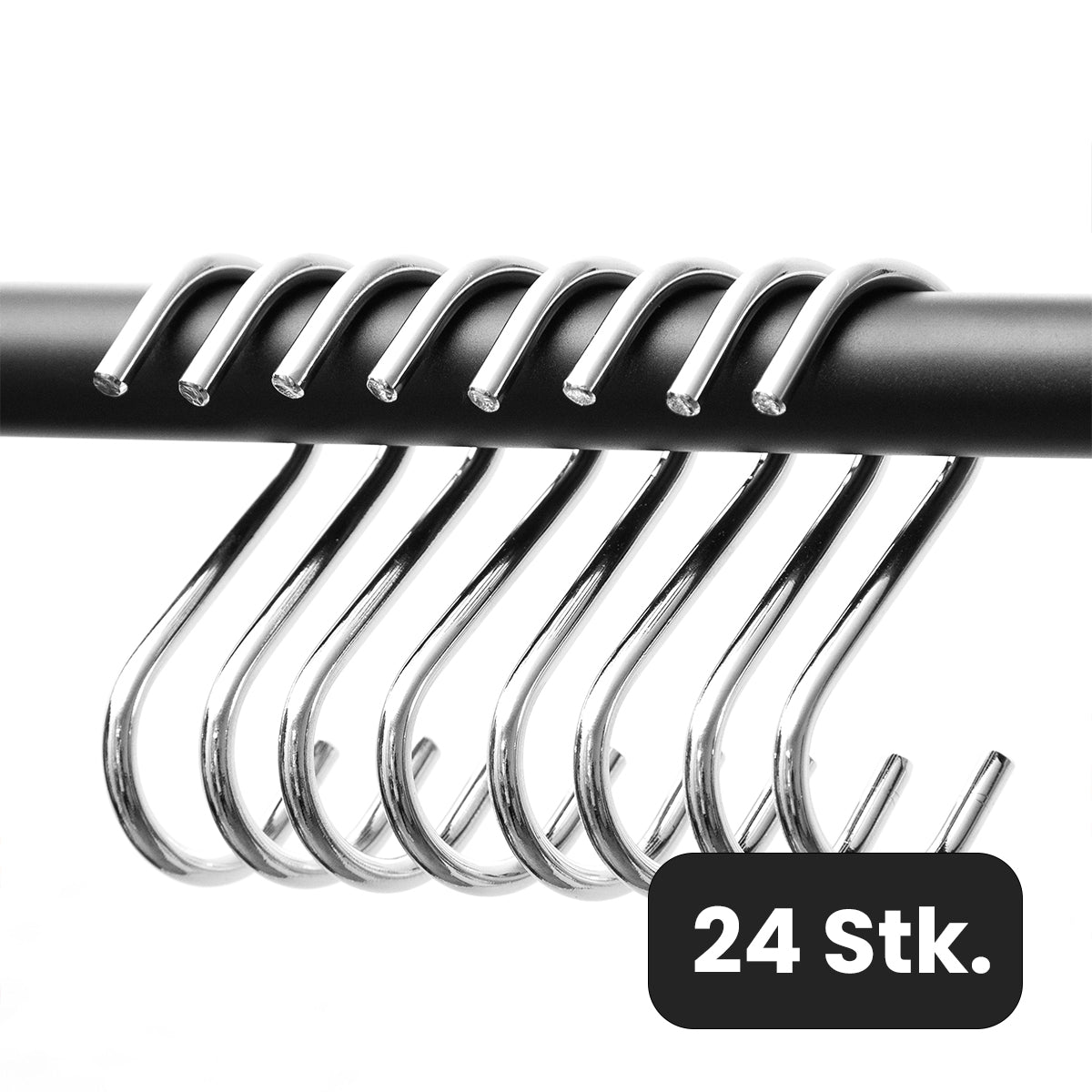 S-hooks made of sturdy metal (economy sets) 